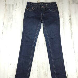 MEK DNM By Moscow Cigarette Bootcut Jeans Dark Wash Size 28x34 EUC